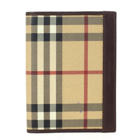 burberry passport wallet|burberry haymarket wallet.